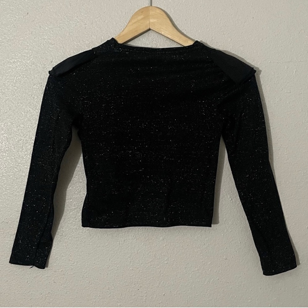 Zara Ruffle Sparkle Top - Picture 8 of 8